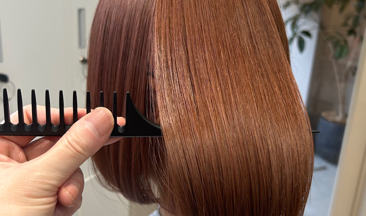 健康でしなやかな髪